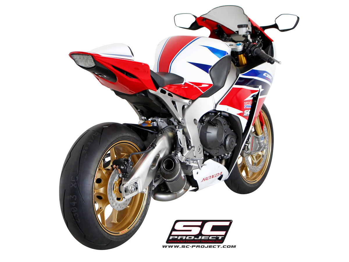 HONDA CBR1000RR (2014 - 2016) - SPSilenciador Oval, fibra de