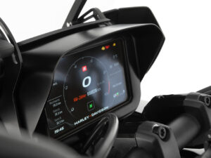 Visera de protección Wunderlich para cuadro de mandos TFT 6,8 plg para Harley Davidson Pan America 1250