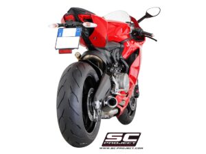 DUCATI&nbsp;PANIGALE 899 (2013- 2015)<br>Silenciador CR-T, con grupo semi-completo