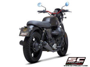 MOTO GUZZI V7 III (2017 – 2020)<br>Par de silenciadores Cónico de los años 70
