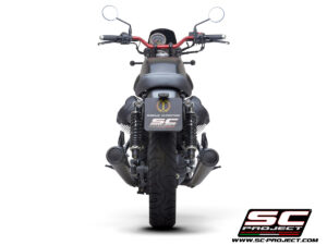 MOTO GUZZI V7 III (2017 – 2020)<br>Par de silenciadores Cónico de los años 70
