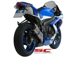 SUZUKI GSX-R 600 – GSX-R 750 (2008 – 2010)<br>Silenciador Oval