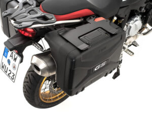 Soporte de equipaje Wunderlich sobre maleta original F 750 / 850 GS